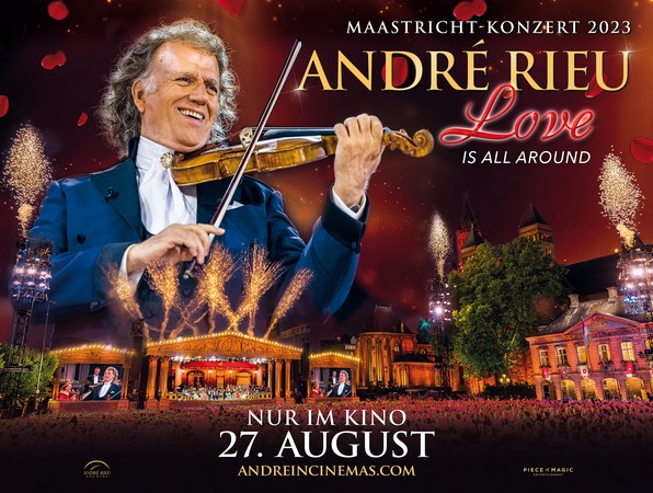 Titelbild: ANDRÉ RIEU MAASTRICHT 2023: LOVE IS ALL AROUND