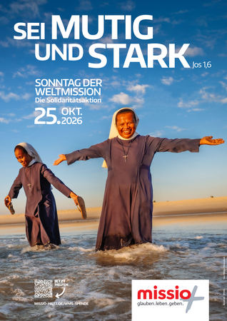 Titelbild: missio Aachen lädt zum 100. Jubiläum ein!