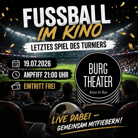 Titelbild: Fußball live im Kino!