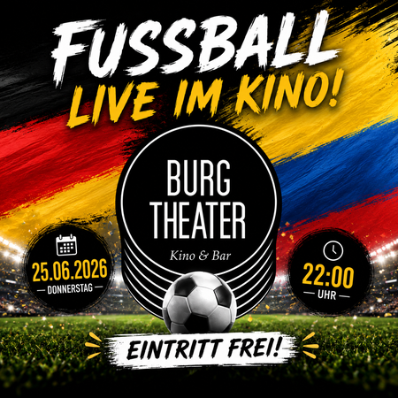 Titelbild: Fußball live im Kino!